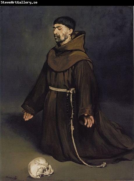 Edouard Manet Un moine en priere